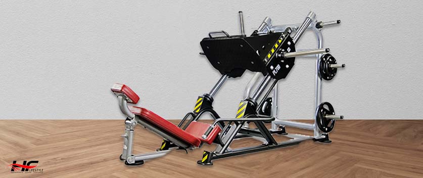 Leg press machines gym flooring equipment in singapore