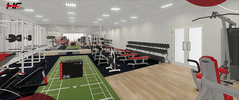 convenient workout gym flooring singapore