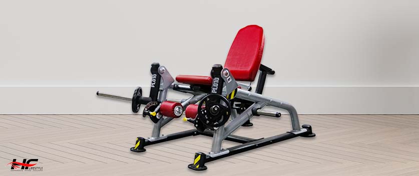 leg extension machine  gym flooring equipment in singapore